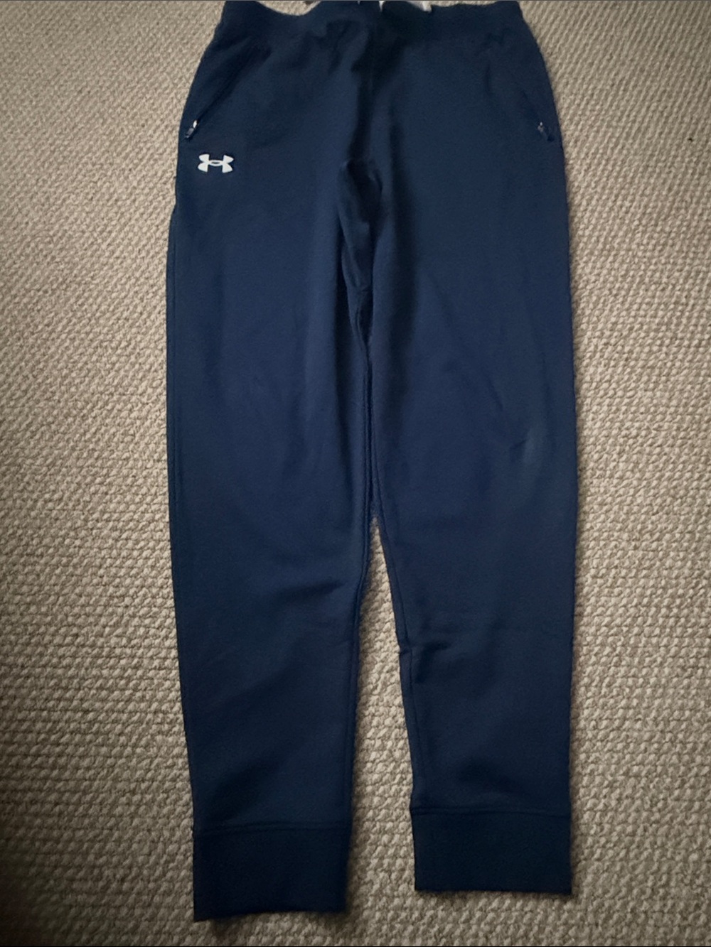 Under Armour Boys Navy Performance Joggers